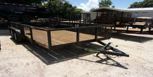 Used 2024 Worldwide 7 x 16 Utility 7k Trailer